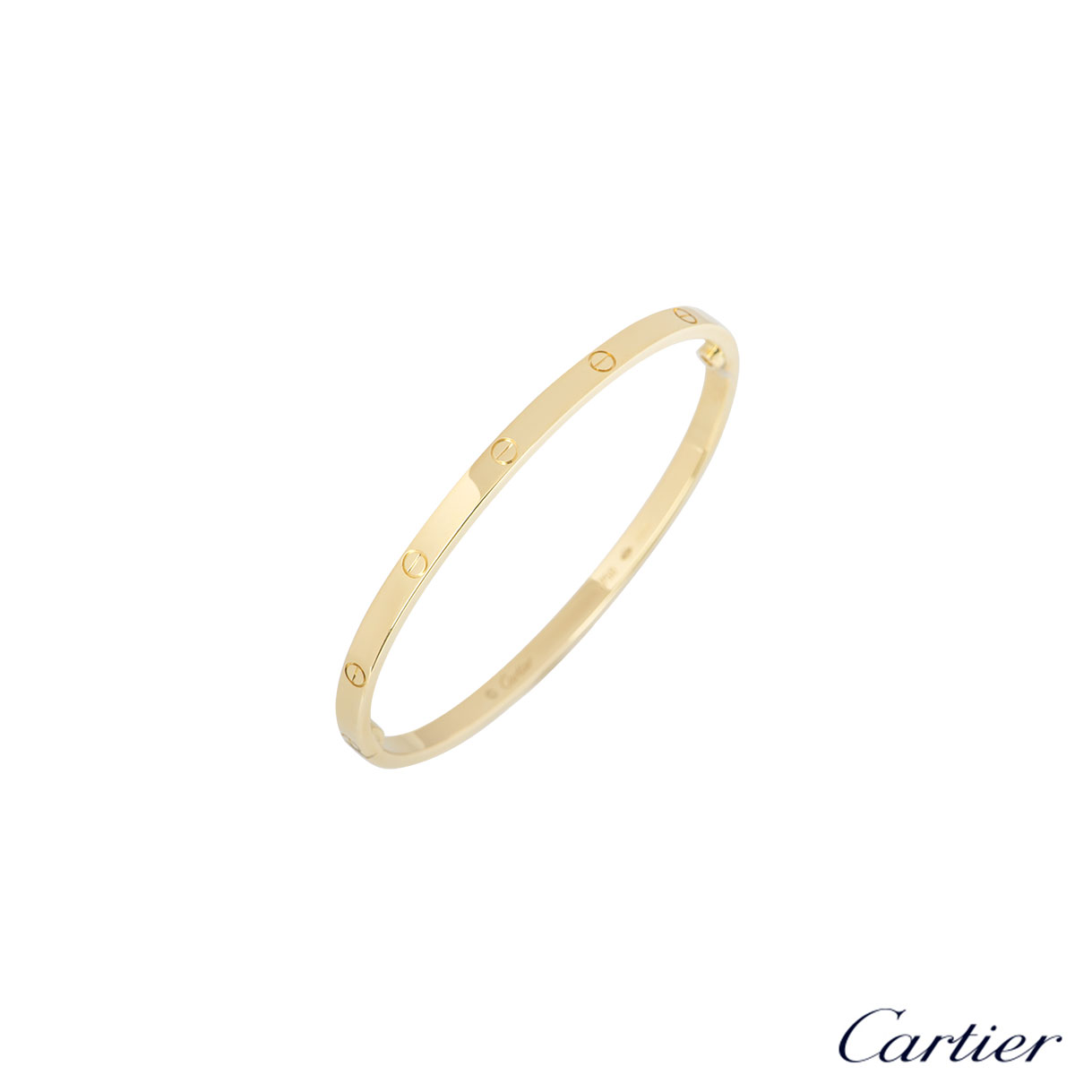 weight of cartier love bracelet size 17